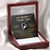 14k white gold forever love necklace for her message card jewelry I am sorry analogy gift luxury box