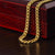 18K Yellow Gold Men's 5mm Cuban Link Chain Necklace Luxury Box