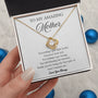 18k Yellow Gold Love Knot Necklace for Mom Mother's Day Gift Thank You With Standard Box