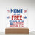LED Corded Base Acrylic Square Plaque Because Of The Brave