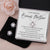 Love Knot Necklace Earring Set With Standard Box For Bonus Mom - A Gift Message Card Jewelry