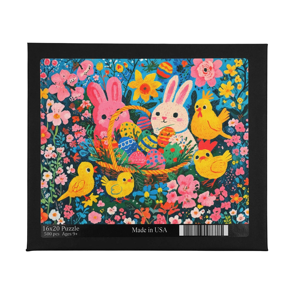 My Magic Easter Puzzle Game For Kids 500 Pieces Product Packaging