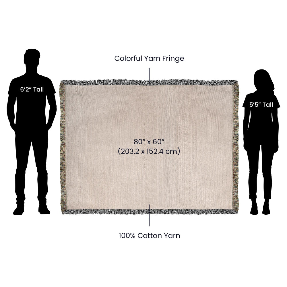 Ocean Floor Heirloom Artwork Woven Throw Blanket 80x60 Product Specification