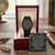 Rich Sandalwood and Paired With A Genuine Leather Strap Men's Black Sandalwood Wooden Watch For Fishing Dad Message Card