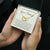 To A Mom To Be 18k Yellow Gold Interlocking Hearts Necklace From Baby in the Womb My Love Standard Box