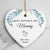 To A Mom To Be Ceramic Heart Ornament From Baby Bump See You Soon
