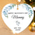 To A Mom To Be High Gloss Heart Ornament From Baby In The Womb See You Soon Display