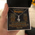 To My Daughter 14K White Gold Alluring Beauty Necklace From Dad I Am Proud Message Card Jewelry Standard Box