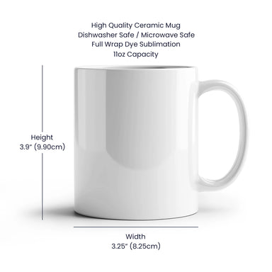 To My Father-in-law 11oz White Ceramic Mug From Daughter-in-law A Friend Product Specifications