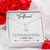 To My Girlfriend Allure Beauty Necklace From Boyfriend 14K White Gold Standard Box