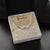 To My Grandson Stainless Steel Cuban Link Chain From Grandparents Pure and Joy Message Card Standard Box