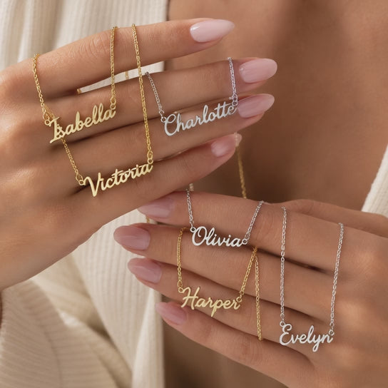 Giftislove.com Custom Name Necklace Showcase